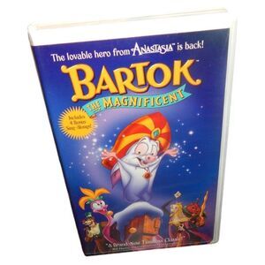 BARTOK THE MAGNIFICENT vintage VHS movie film in original plastic clamshell case